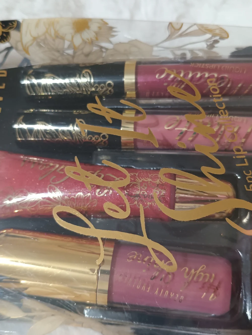 Beauty Evolved Let’s Get Lit 5pc Lip Collection – New